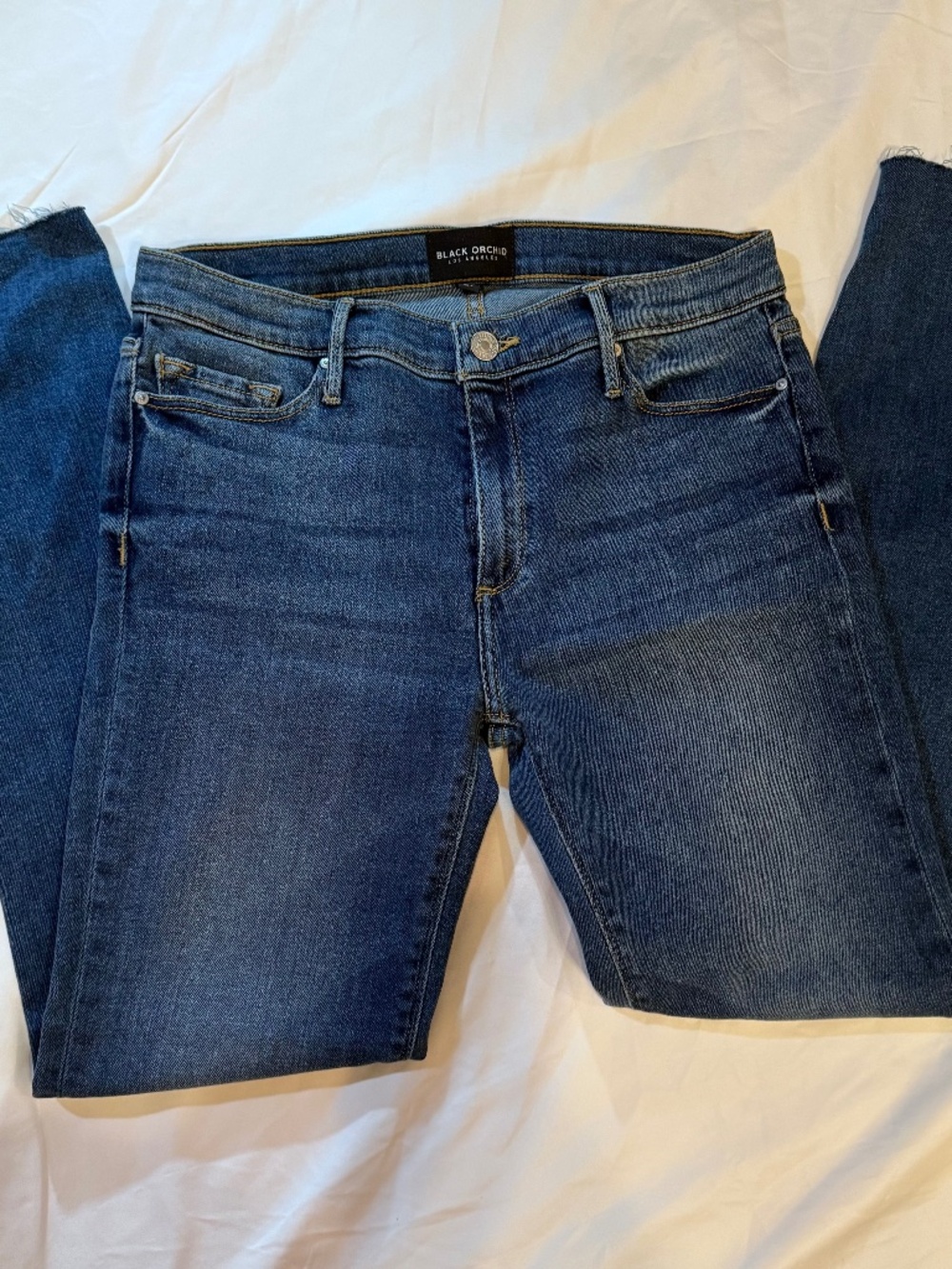 Black Orchid Noah Ankle Fray size 27